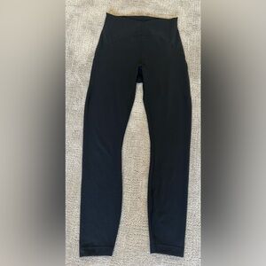 Instill high-rise tight 25 inch black leggings size 4